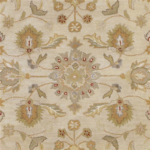 Surya Crowne White Runner 30 X 120 Area Rug CRN6011-312 800-41373 Image 1