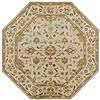 Surya Crowne White Octagon 80 X 80 Area Rug CRN6011-8OCT 800-41378 Thumb 0