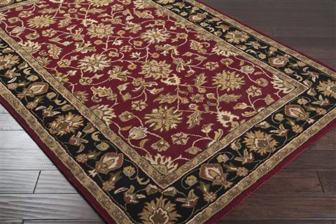 Surya Crowne Red 20 X 30 Area Rug CRN6013-23 800-41383 Image 1
