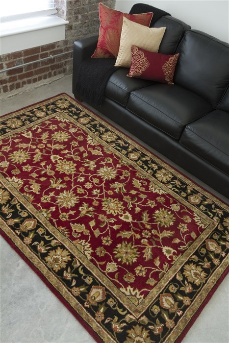 Surya Crowne Red 20 X 30 Area Rug CRN6013-23 800-41383 Image 4