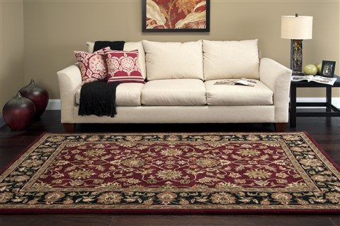Surya Crowne Red Round 80 X 80 Area Rug CRN6013-8RD 800-41390 Image 4