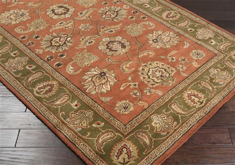 Surya Crowne Red 100 X 140 Area Rug CRN6019-1014 800-41391 Image 1