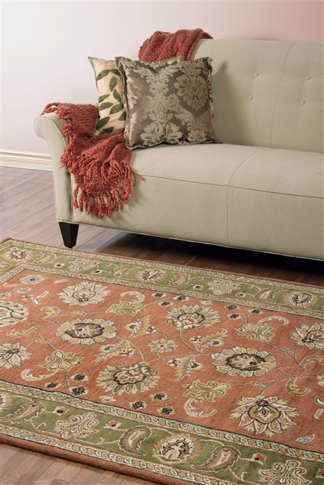 Surya Crowne Red Runner 30 X 120 Area Rug CRN6019-312 800-41395 Image 2