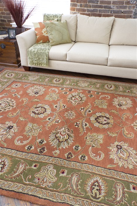 Surya Crowne Red Runner 30 X 120 Area Rug CRN6019-312 800-41395 Image 3