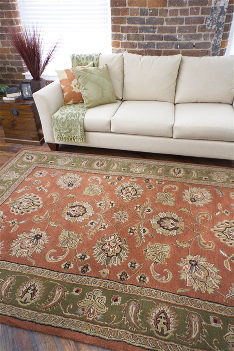 Surya Crowne Red Runner 30 X 120 Area Rug CRN6019-312 800-41395 Image 4