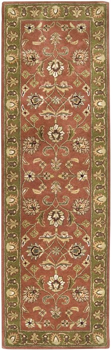 Surya Crowne Red Runner 30 X 120 Area Rug CRN6019-312 800-41395 Image 0