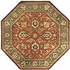 Surya Crowne Red Octagon 80 X 80 Area Rug CRN6019-8OCT 800-41400 Thumb 0