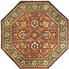 Surya Crowne Red Octagon 80 X 80 Area Rug CRN6019-8OCT 800-41400 Thumb 0