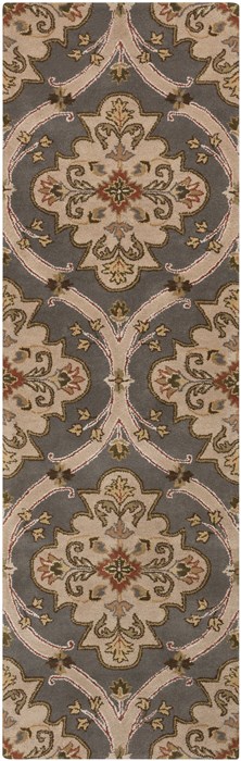 Surya Crowne Grey Runner 26 X 80 Area Rug CRN6026-268 800-41405 Image 0