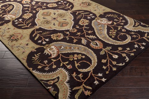 Surya Crowne Grey 40 X 60 Area Rug CRN6027-46 800-41416 Image 1