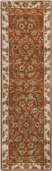 Surya Crowne Red Runner 26 X 80 Area Rug CRN6029-268 800-41423 Image 0