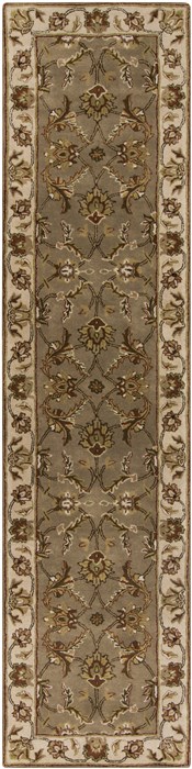 Surya Crowne Green Runner 30 X 120 Area Rug CRN6030-312 800-41433 Image 0