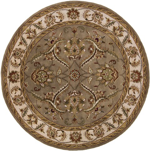 Surya Crowne Green Round 80 X 80 Area Rug CRN6030-8RD 800-41438 Image 0