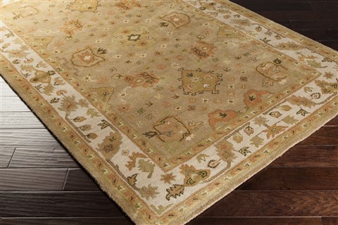 Surya Crowne Green 50 X 80 Area Rug CRN6031-58 800-41444 Image 1