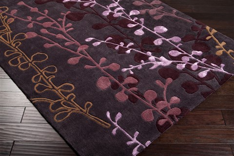 Surya Cosmo Ultra Purple 80 X 110 Area Rug CSU1000-811 800-41541 Image 1