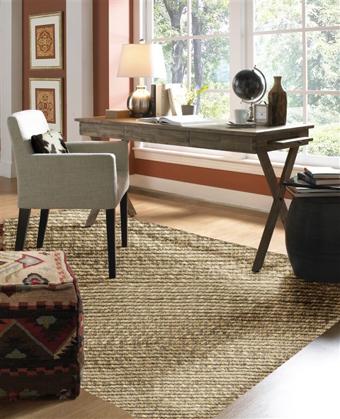 Surya Country Jutes Yellow 26 X 40 Area Rug CTJ2000-264 800-41546 Image 2