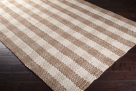 Surya Country Jutes White 36 X 56 Area Rug CTJ2018-3656 800-41559 Image 1