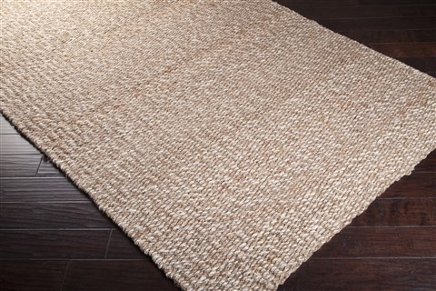 Surya Country Jutes White 26 X 40 Area Rug CTJ2029-264 800-41590 Image 1