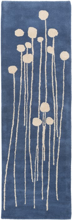 Surya Decorativa Blue Runner 26 X 80 Area Rug DCR4004-268 800-41750 Image 0