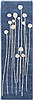 Surya Decorativa Blue Runner 26 X 80 Area Rug DCR4004-268 800-41750 Thumb 0