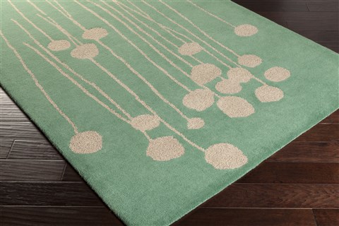 Surya Decorativa Green 33 X 53 Area Rug DCR4005-3353 800-41756 Image 1