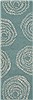 Surya Decorativa Blue Runner 26 X 80 Area Rug DCR4010-268 800-41780 Thumb 0