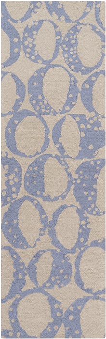 Surya Decorativa Blue Runner 26 X 80 Area Rug DCR4014-268 800-41800 Image 0