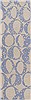 Surya Decorativa Blue Runner 26 X 80 Area Rug DCR4014-268 800-41800 Thumb 0