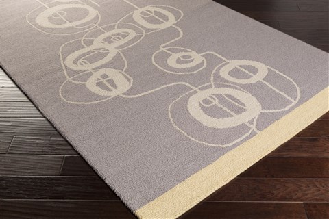 Surya Decorativa Grey 50 X 80 Area Rug DCR4017-58 800-41817 Image 1