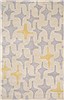 Surya Decorativa Yellow 50 X 80 Area Rug DCR4018-58 800-41822 Thumb 0