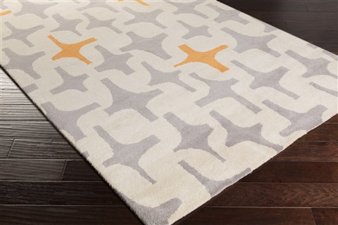 Surya Decorativa Orange 20 X 30 Area Rug DCR4020-23 800-41829 Image 1