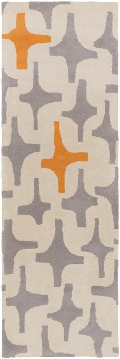 Surya Decorativa Orange Runner 26 X 80 Area Rug DCR4020-268 800-41830 Image 0