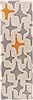 Surya Decorativa Orange Runner 26 X 80 Area Rug DCR4020-268 800-41830 Thumb 0