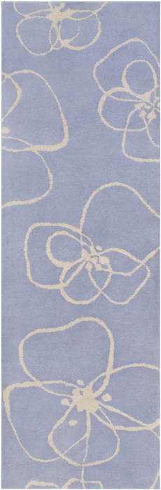 Surya Decorativa Blue Runner 26 X 80 Area Rug DCR4025-268 800-41855 Image 0
