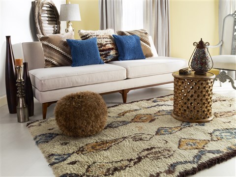 Surya Denali White 80 X 100 Area Rug DEN5002-810 800-41877 Image 3
