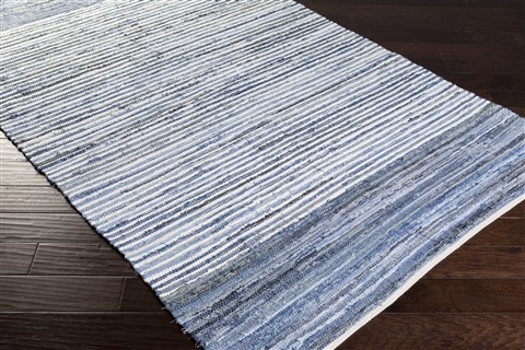 Surya Denim Blue 50 X 80 Area Rug DNM1001-58 800-41953 Image 1