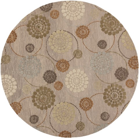 Surya Dream Green Round 80 X 80 Area Rug DST1167-8RD 800-42119 Image 0