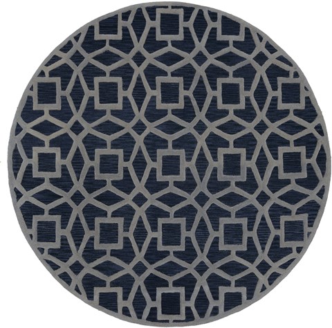 Surya Dream Blue Round 80 X 80 Area Rug DST1169-8RD 800-42133 Image 0