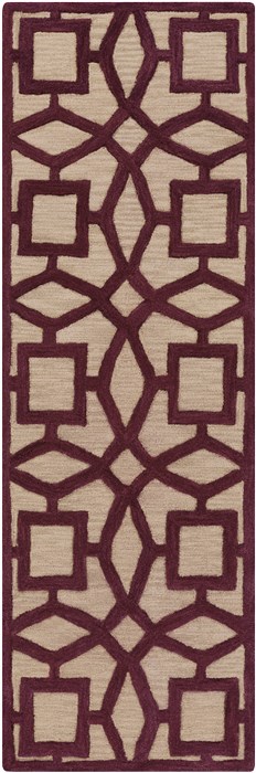 Surya Dream Purple Runner 26 X 80 Area Rug DST1171-268 800-42143 Image 0