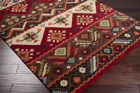 Surya Dream Red 50 X 80 Area Rug DST381-58 800-42235 Image 1