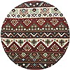 Surya Dream Red Round 80 X 80 Area Rug DST381-8RD 800-42237 Thumb 0