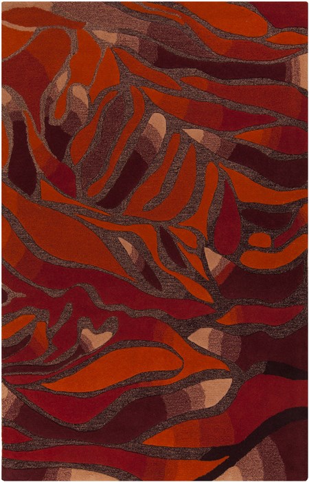 Surya Destinations Red 80 X 110 Area Rug DTN50-811 800-42259 Image 0