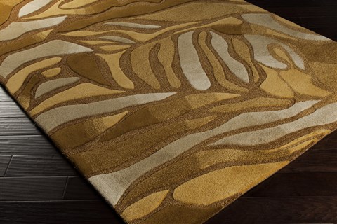 Surya Destinations Yellow 33 X 53 Area Rug DTN51-3353 800-42262 Image 1