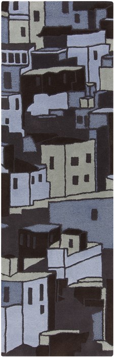 Surya Destinations Blue Runner 26 X 80 Area Rug DTN59-268 800-42301 Image 0