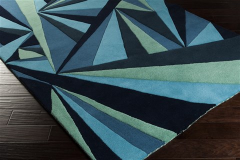 Surya Destinations Green 33 X 53 Area Rug DTN63-3353 800-42322 Image 1