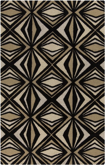 Surya Destinations Black 80 X 110 Area Rug DTN65-811 800-42334 Image 0