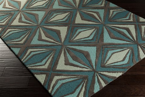 Surya Destinations Green 33 X 53 Area Rug DTN67-3353 800-42342 Image 1