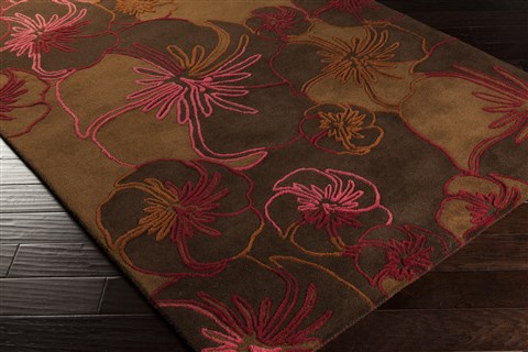 Surya Destinations Red 20 X 30 Area Rug DTN69-23 800-42350 Image 1