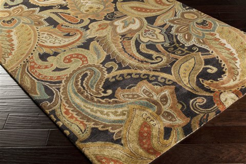 Surya Ellora Black 33 X 53 Area Rug ELO4003-3353 800-42423 Image 1