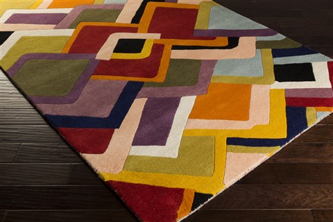 Surya Envelopes Purple 33 X 53 Area Rug ENV5000-3353 800-42548 Image 1